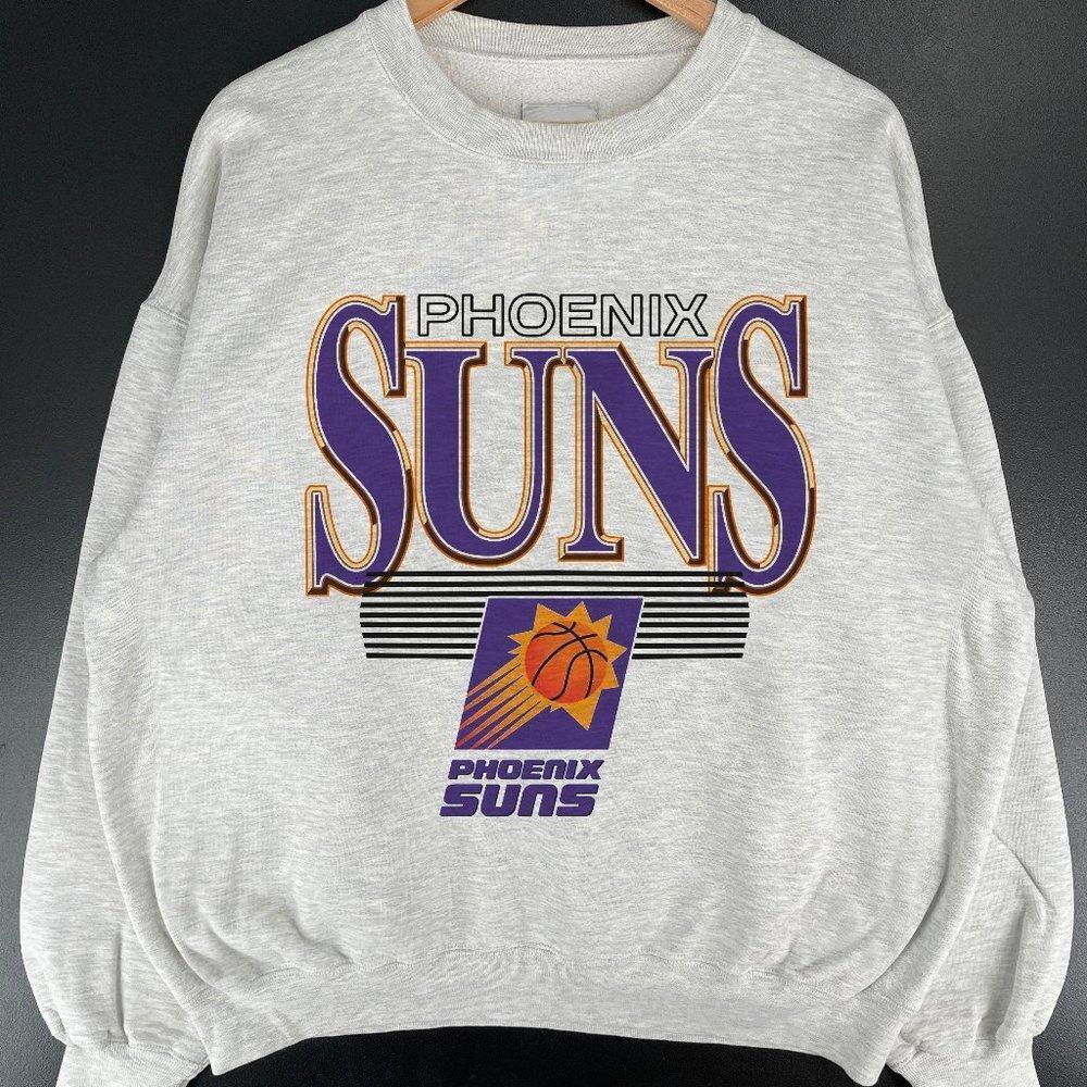 1991 Retro Phoenix Basketball Suns 90S Graphic Sweatshirt